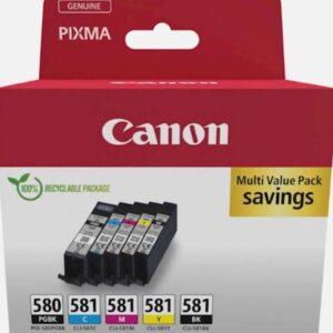 KOMPLET CANON PGI-580/CLI-581 PGBK/C/M/Y/BK MULTI