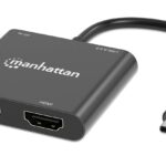 Adapter MANHATTAN USB-C PD to Dual-HDMI Monitor