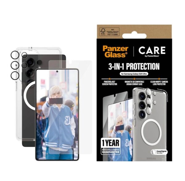 Bundle PanzerGlass S25 Ultra