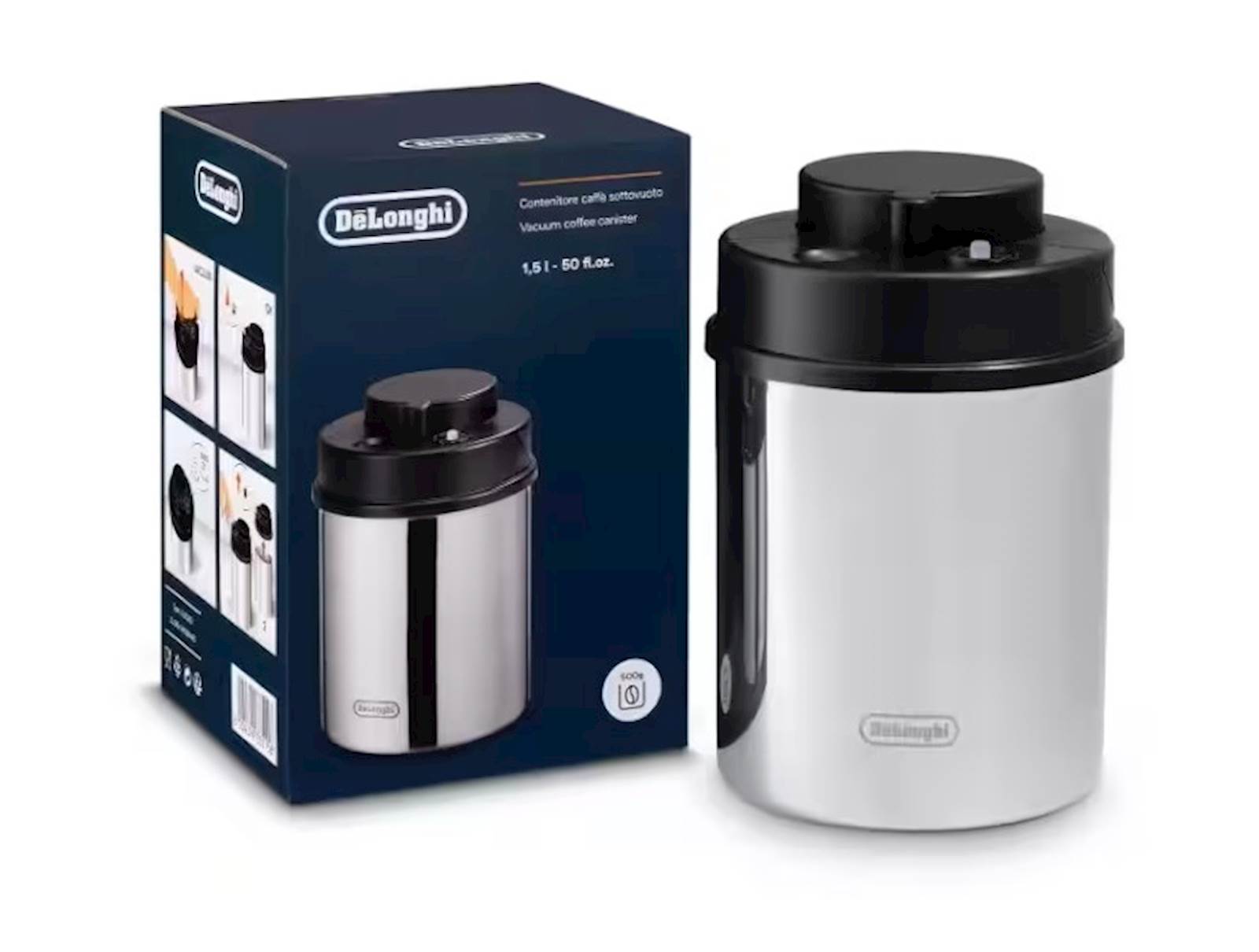 Kutija za kafu sa vakumom DeLonghi  DLSC063