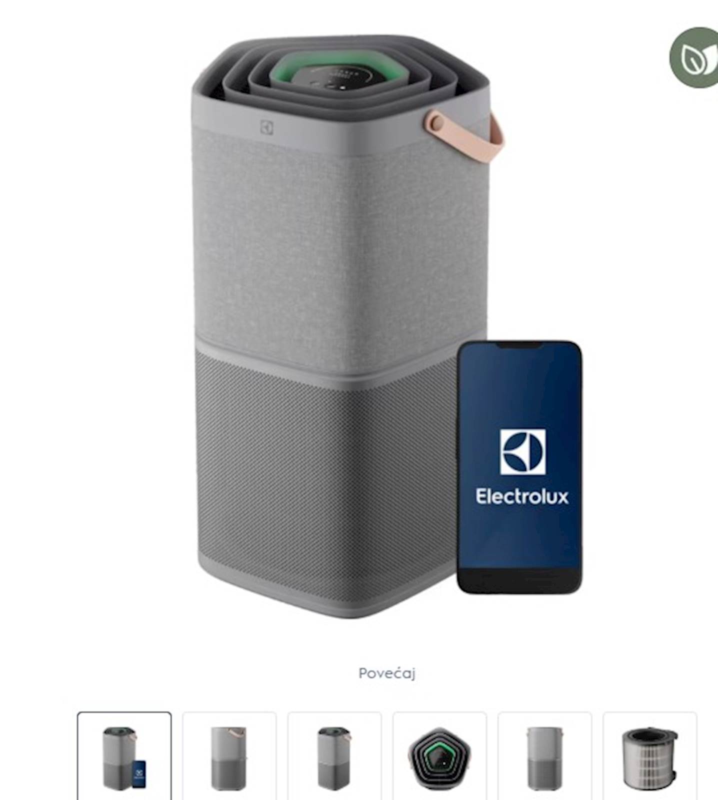 Prečišćivač zraka ELECTROLUX EPO60571UG 600