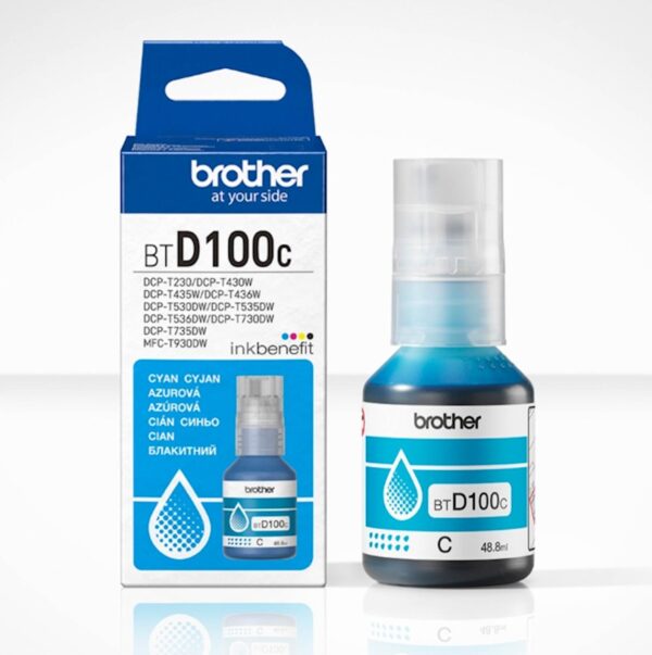 Tinta BROTHER BTD100C