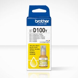 Tinta BROTHER BTD100Y