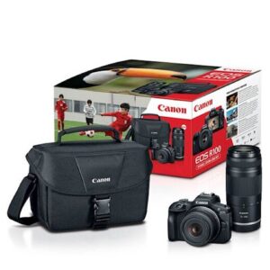 Fotoaparat CANON R100 + RFS18-45+RF75-300