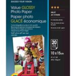 Papir EPSON Value Glossy 10x15cm 20 sheet