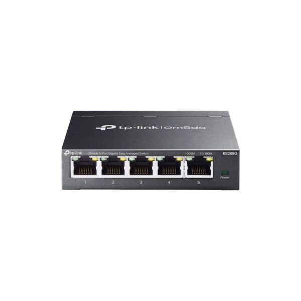 Switch TP-Link Omada 5-Port Gigabit Easy Managed ES205G Switch TP-Link Omada 5-Port Gigabit Easy Managed ES205G