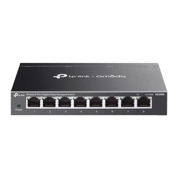 Switch TP-Link Omada 8-Port Gigabit Easy Managed ES208G Switch TP-Link Omada 8-Port Gigabit Easy Managed ES208G