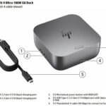 Docking HP Thunderbolt 4 Ultra 180W G6 (9X481UT)