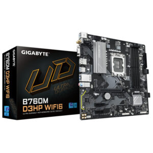 Gigabyte MB B760M D3HP WIFI6 LGA1700; 4xDDR5; 2xM.2,4xSATA HDMI, DP; VGA, WIFI; mATX - Slika 1
