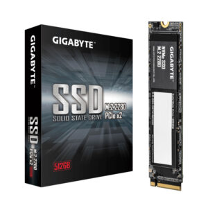 Gigabyte SSD 512GB NVMe M.2 2280, R/W:1900MHz/1200MHz PCI-e 3.0 - Slika 1