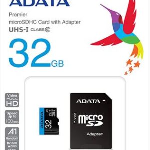 MEM SD MICRO 32GB Premier A1 + ADP AD