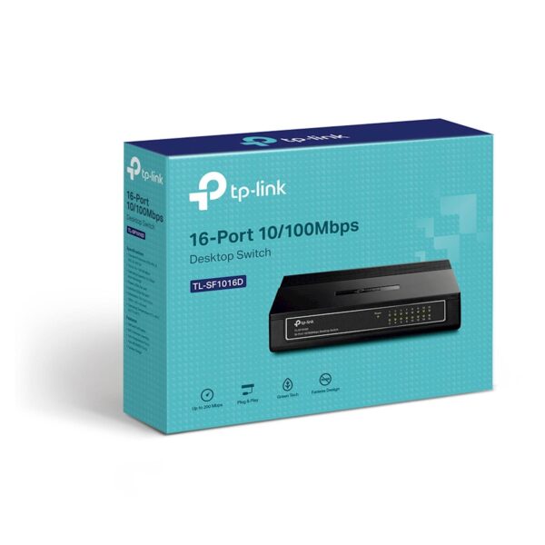 Switch TP-Link Omada 16-Port 10/100Mbps TL-SF1016D