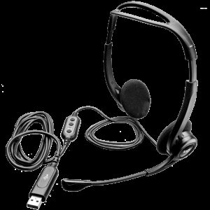 LOGITECH PC960 Corded Stereo Headset BLACK - USB - Slika 2