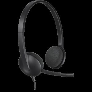 LOGITECH H340 Corded Headset - BLACK - USB - Slika 3
