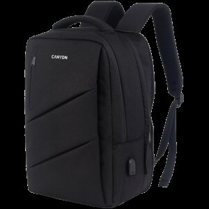 CANYON backpack BPE-5 Urban USB 15.6'' Black - Slika 2