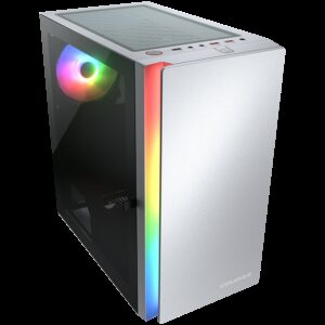 COUGAR PURITY RGB PC Case, Mini Tower, White - Slika 3