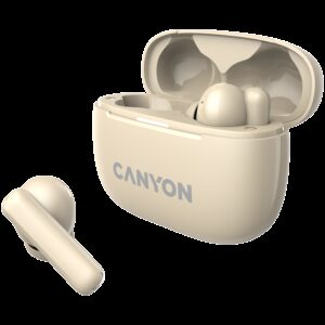 CANYON headset OnGo TWS-10 ANC+ENC Beige - Slika 3