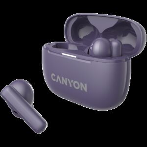 CANYON headset OnGo TWS-10 ANC+ENC Purple - Slika 3