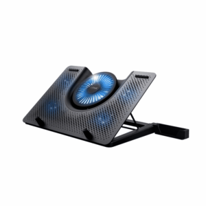 Trust Quno Cooling Stand LED GXT 1125 Laptop cooling stand sa 5 ventilatora + stalak za telefon - Slika 3