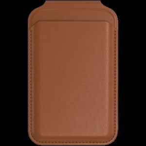SATECHI Vegan-Leather Magnetic Wallet Stand (Brown - Slika 2
