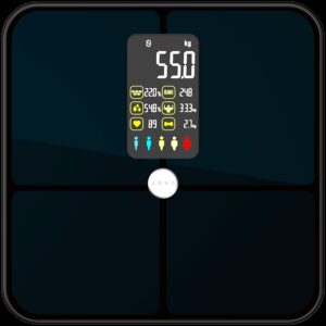 AENO Smart Body scales BS2S, 16 body metrics, up t - Slika 3