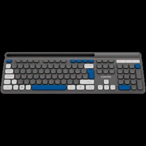 CANYON keyboard HKB-W03 EN AAA Wireless Grey - Slika 2