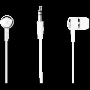 CANYON Stereo earphones with microphone, White - Slika 2