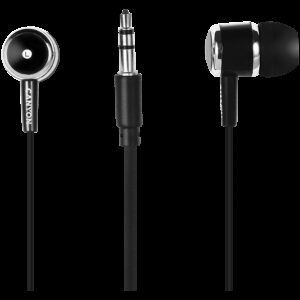 CANYON Stereo earphones with microphone, Black - Slika 2
