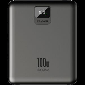 CANYON power bank PB-2008 LED FLAT 20000 mAh PD100 - Slika 2