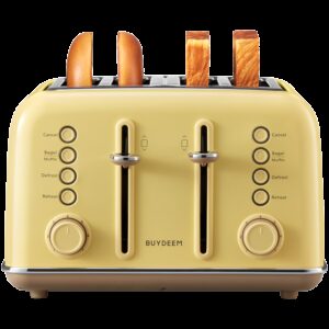 BUYDEEM 4 Slice Toaster, model DT640E, color Mello - Slika 3