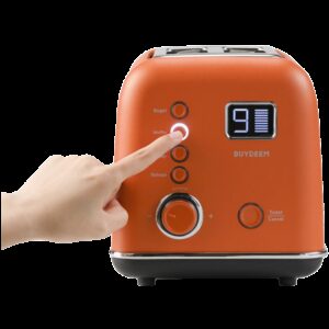 BUYDEEM 2 Slice Automatic Metal Toaster, model DT7 - Slika 3