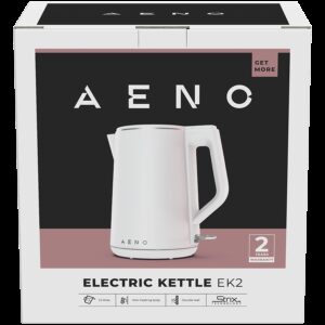 AENO Electric Kettle EK2: 1850-2200W, 1.5L, Strix, - Slika 3