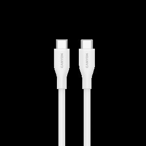 CANYON cable CC60SC10 C-C 60W 1m Silicon White - Slika 2