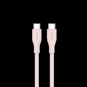 CANYON cable CC60SC10 C-C 60W 1m Silicon Pink Sand - Slika 2