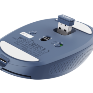 Trust OZAA compact wirelessmiš, 800-3200 dpi, optički,3 načina konekcije, punjiva baterija - Slika 1