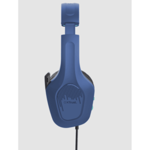 Trust GXT 415B Zirox gamingslušalice, žičane, 200 cm kabl, 3.5 mm, over-ear, mikrofon, plave - Slika 2