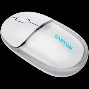 CANYON mouse OnClick 24 BT/ Wireless Transparent/W - Slika 3