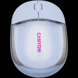 CANYON mouse OnClick 24 BT/ Wireless Transparent/B - Slika 2