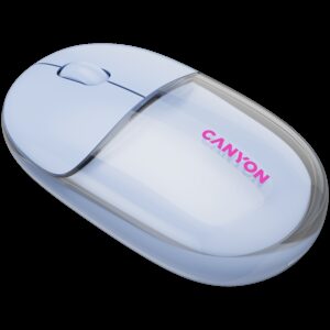 CANYON mouse OnClick 24 BT/ Wireless Transparent/B - Slika 3