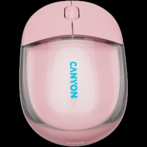 CANYON mouse OnClick 24 BT/ Wireless Transparent/P - Slika 2