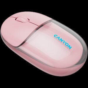 CANYON mouse OnClick 24 BT/ Wireless Transparent/P - Slika 3