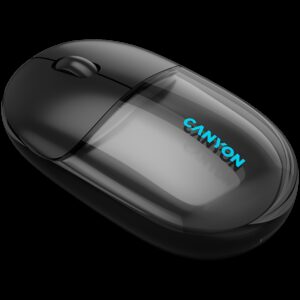 CANYON mouse OnClick 24 BT/ Wireless Transparent/B - Slika 3