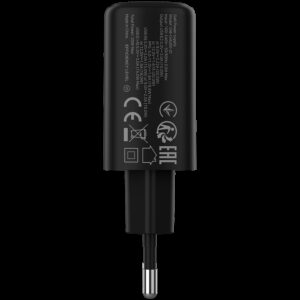 CANYON charger OnCharge 200 20W 1xPD 1xQC EU Black - Slika 3