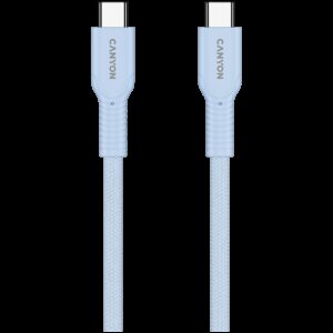 CANYON cable OnWire 60CL C-C 60W COLOR Braided 1m - Slika 3