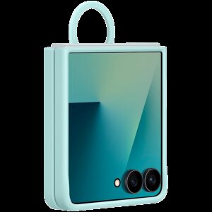 Samsung Galaxy Z Flip7 Ring Case (Silicone) Mint - Slika 3