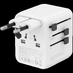 CANYON Travel Adapter OnTour 20 EU/UK/US/AUS 20W  - Slika 2