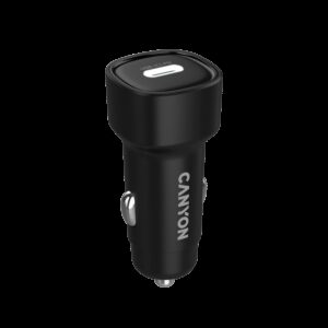 CANYON car charger OnDrive 30 PD 30W USB-C Black - Slika 3