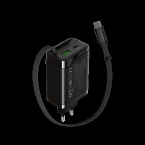 CANYON charger OnCharge 65RC Build-In Cable USB-C - Slika 2