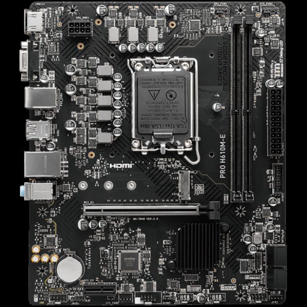 MSI PRO H610M-E_DDR5