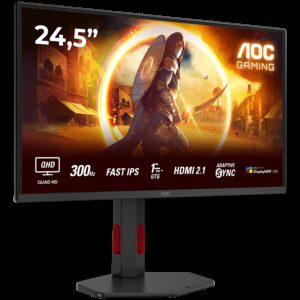 AOC MONITOR Q25G4SR, GAMING 25'', G, 300HZ, FAST I - Slika 2